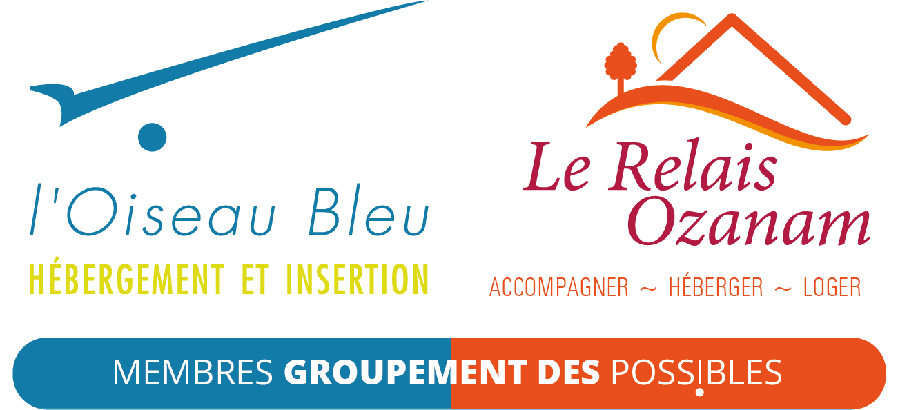 Logo L'Oiseau Bleu et le Relais Ozanam