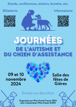 Journées de l'Autisme et du Chien d'Assistance (JDACA)