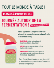 Journée thématique autour de la fermentation