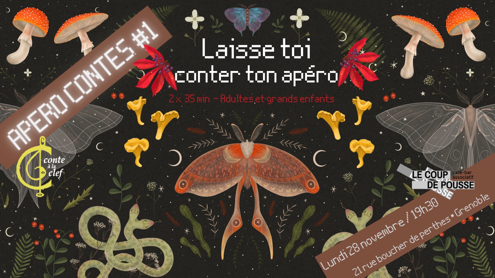 APERO CONTES #1 // Avec Conte à la clef