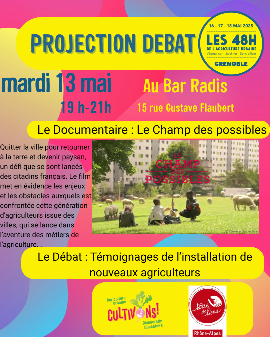 Projection Débat « Le Champ des Possibles »