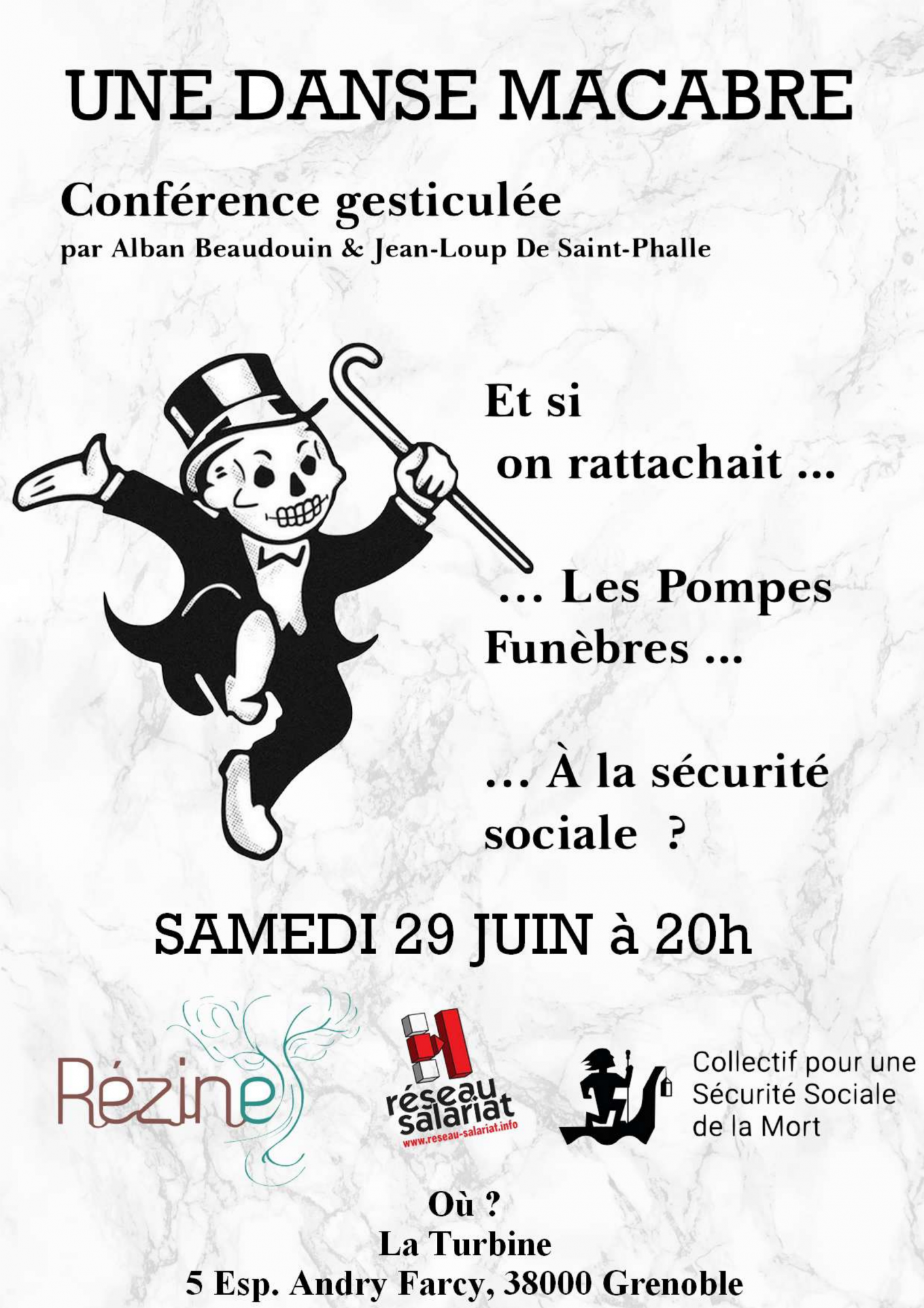 Une Danse Macabre – Conférence Gesticulée