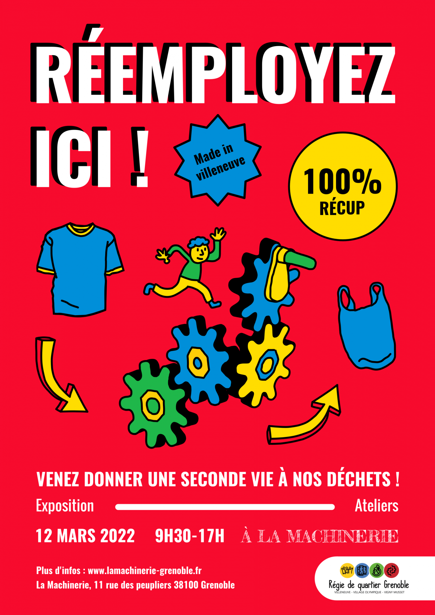 La Machinerie propose une journée autour du réemploi – Grenoble
