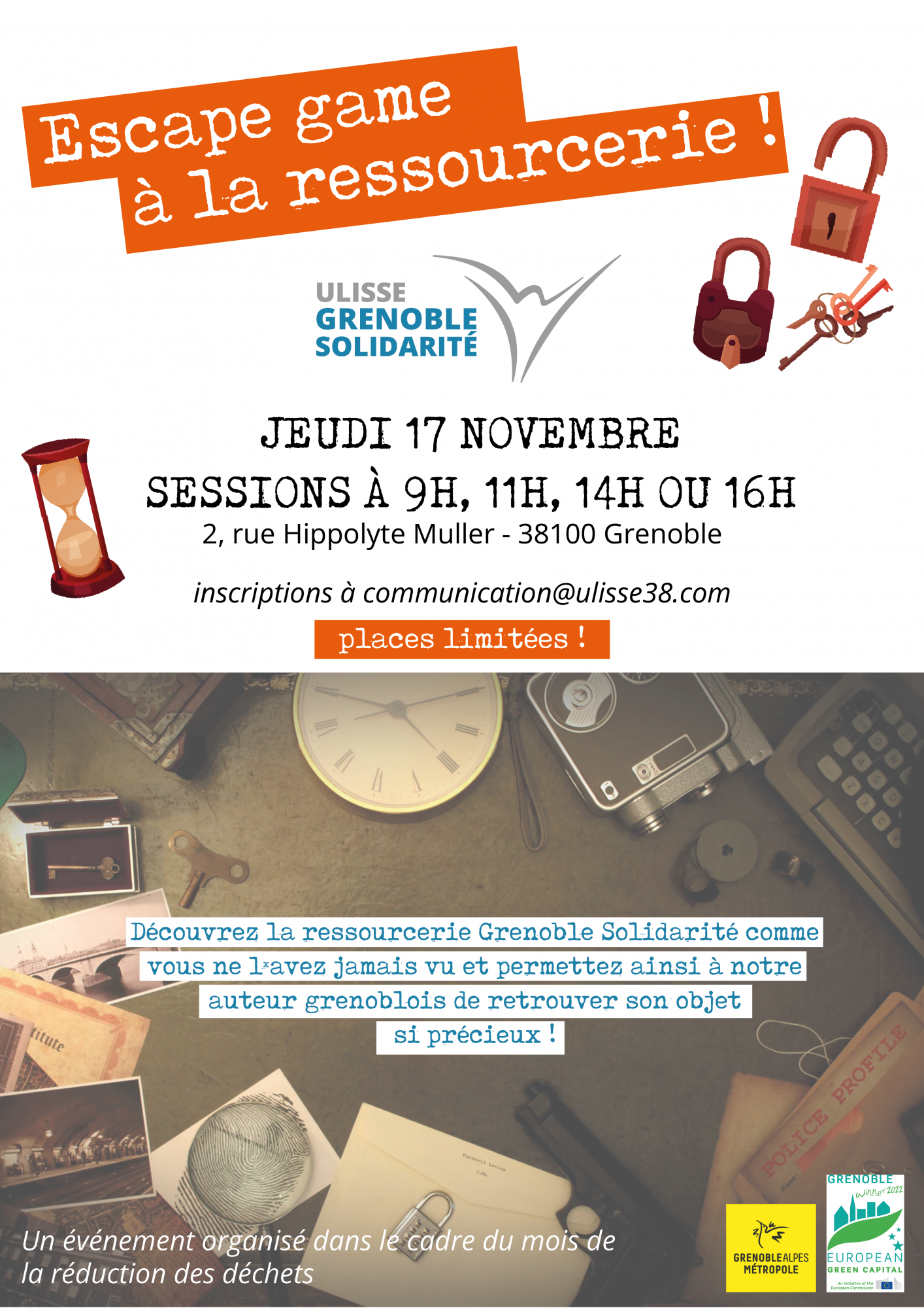 Escape Game à la Ressourcerie !