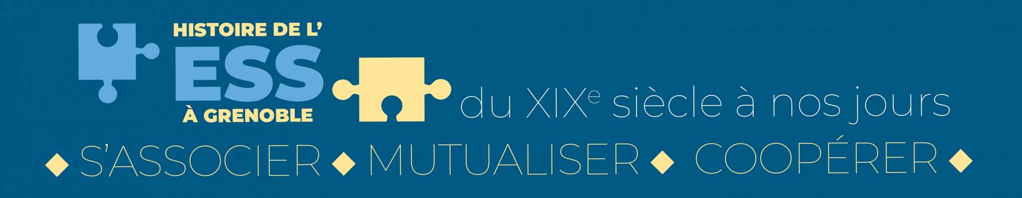 Exposition : Histoire de l&rsquo;Economie Sociale et Solidaire à Grenoble du XIXe siècle à nos jours