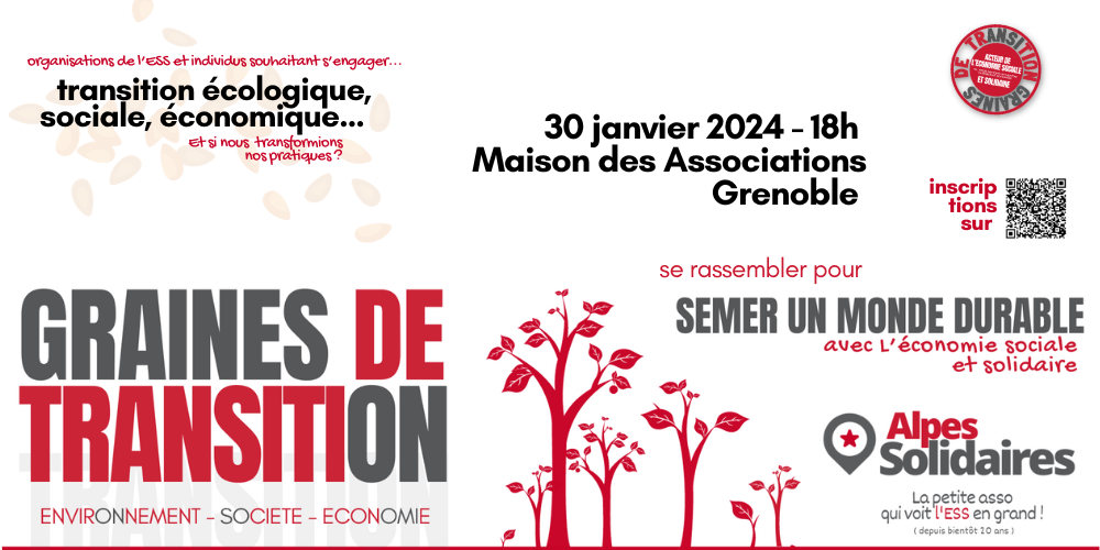 Soirée des voeux Alpesolidaires – Graines de Transitions