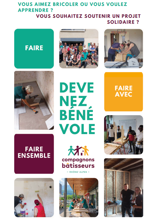 Premier apéro des bénévoles – Compagnons Bâtisseurs Isère