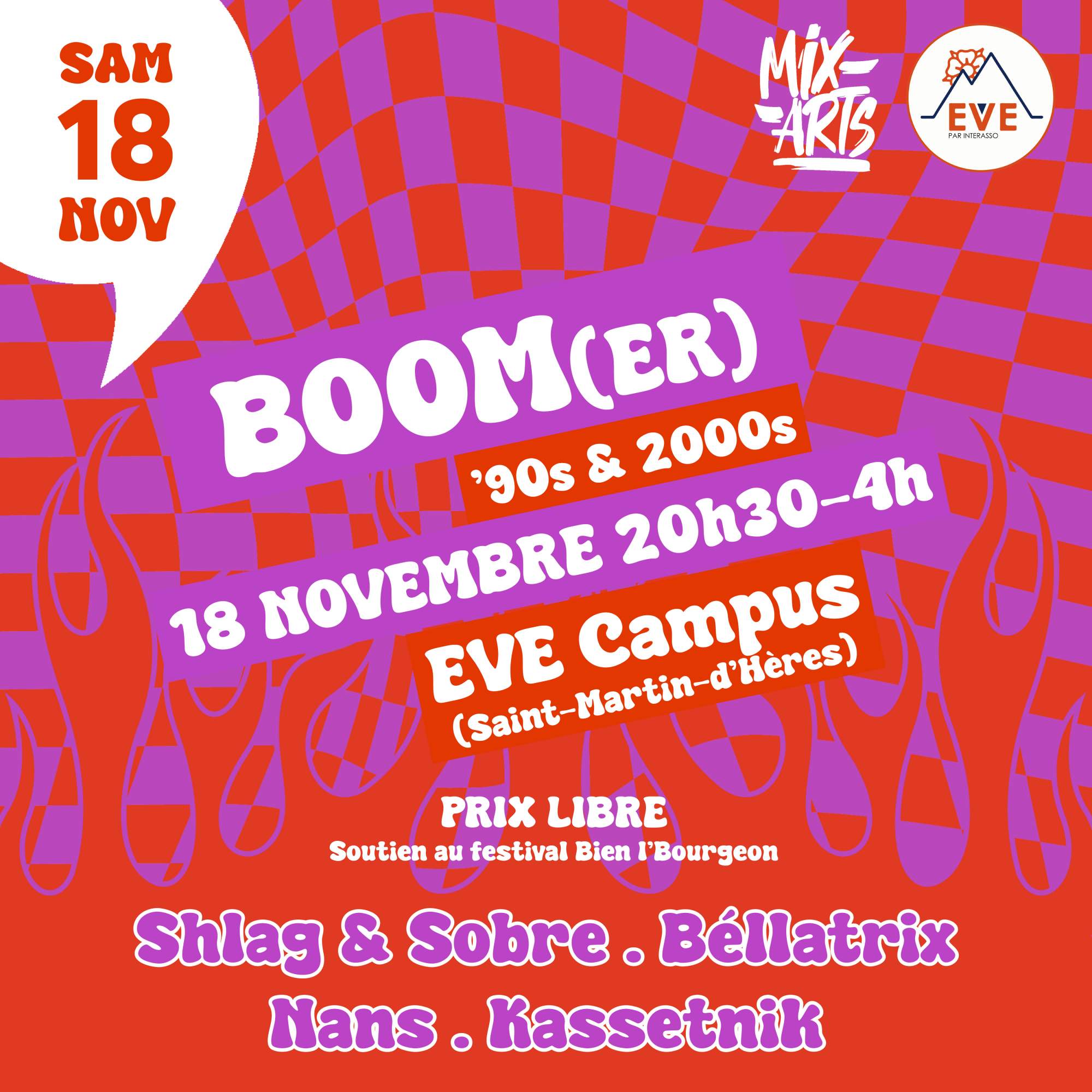 Soirée BOOM(er) – 90s & 2000s