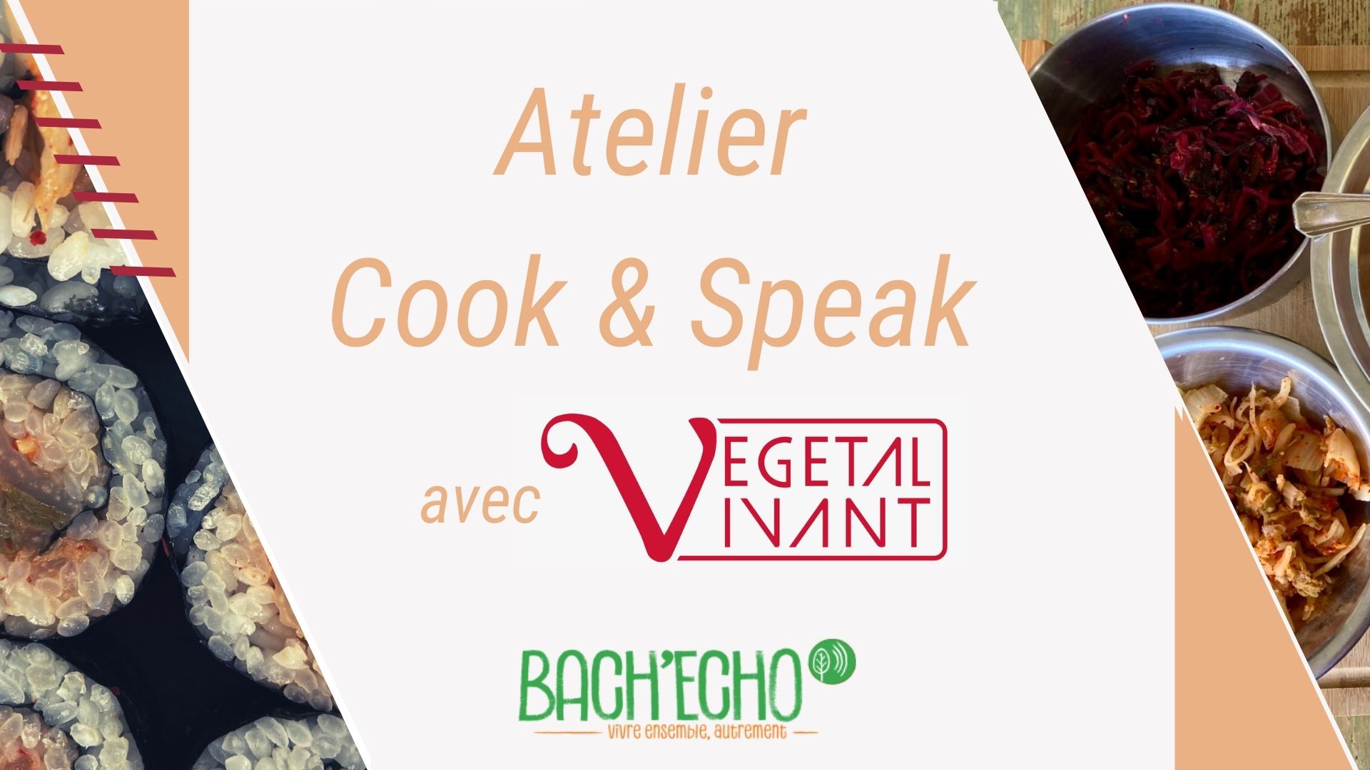Atelier Cook & Speak végétarien à Noyarey (38)