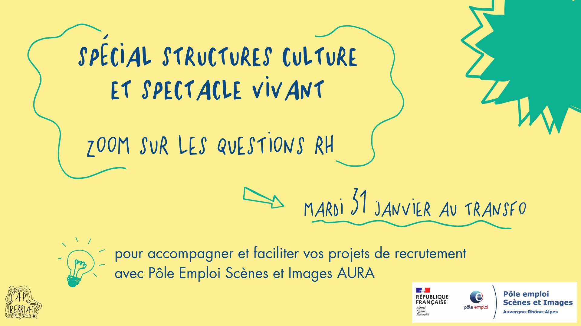 Culture, RH et vous à Cap Berriat