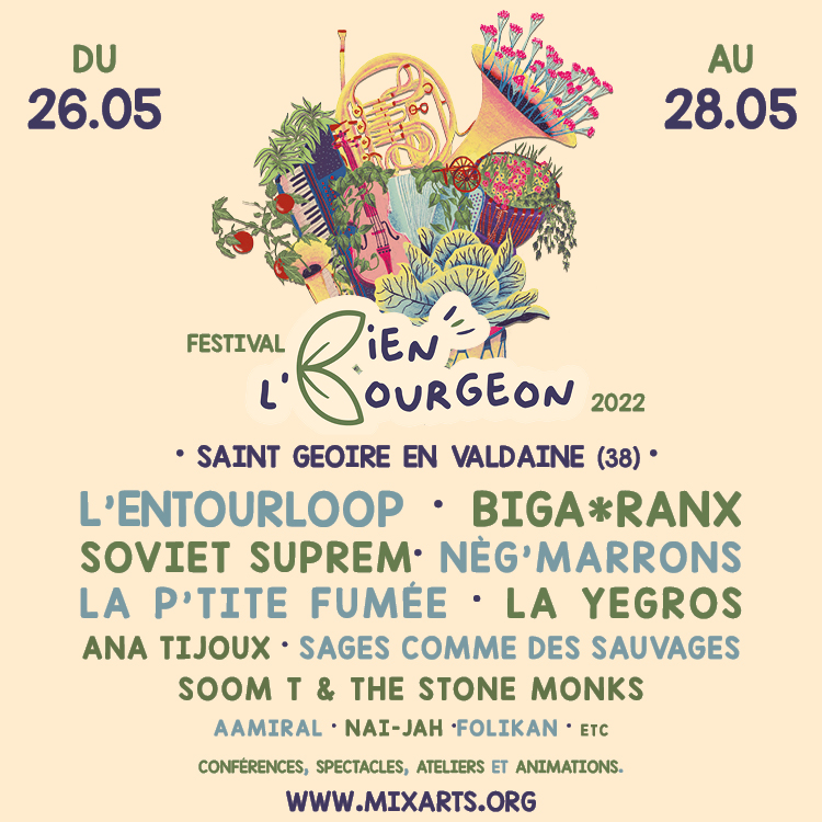 Festival Bien l&rsquo;Bourgeon #5 – Mix&rsquo;Arts à Saint-Geoire-en-Valdaine – (38)