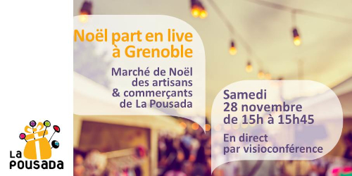Marché de Noël des artisans et commerçants de la Pousada