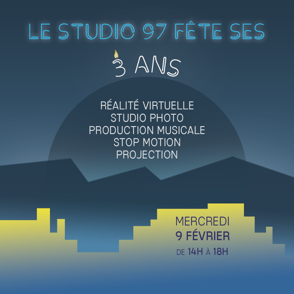 Anniversaire du Médialab Studio 97