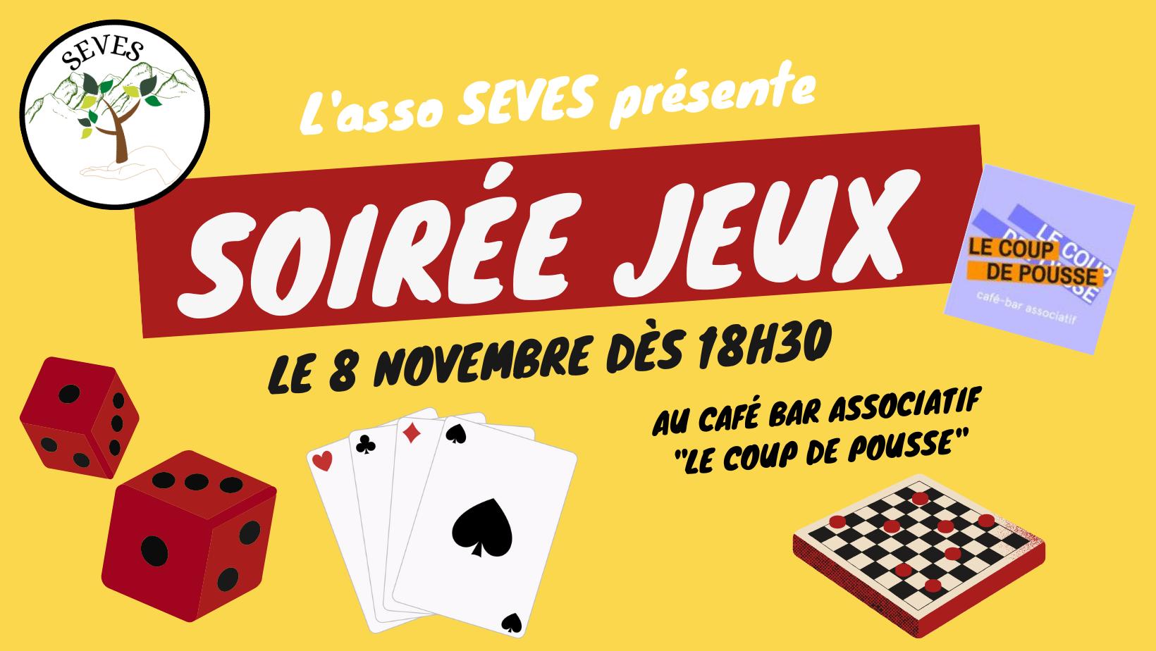 Soirée jeux de société // CA JOUE #2 // Par SEVES