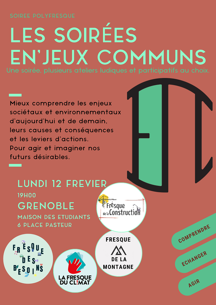 Soirée poly fresques En&rsquo;Jeux Communs