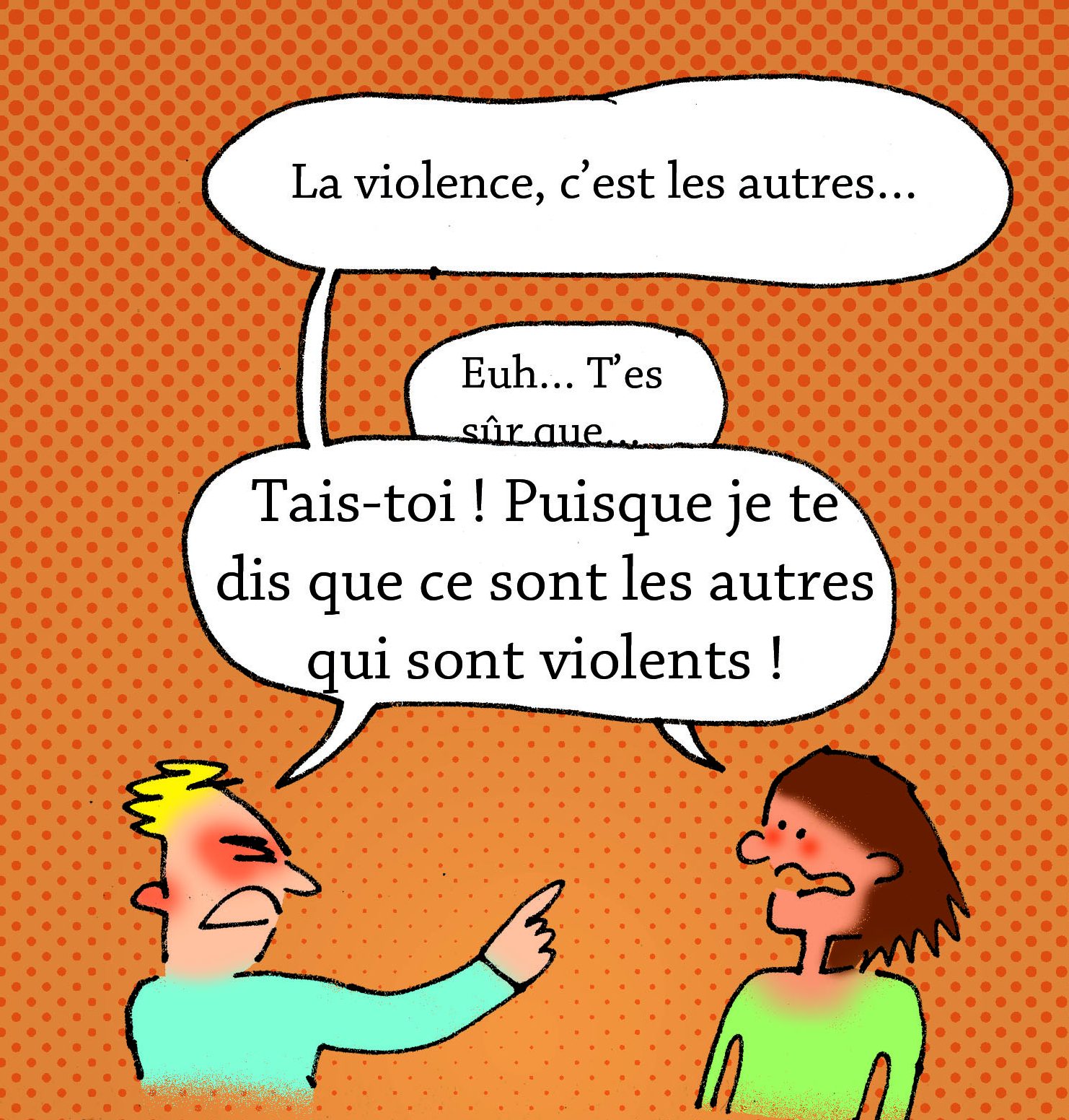 Comprendre ces violences qui m’habitent