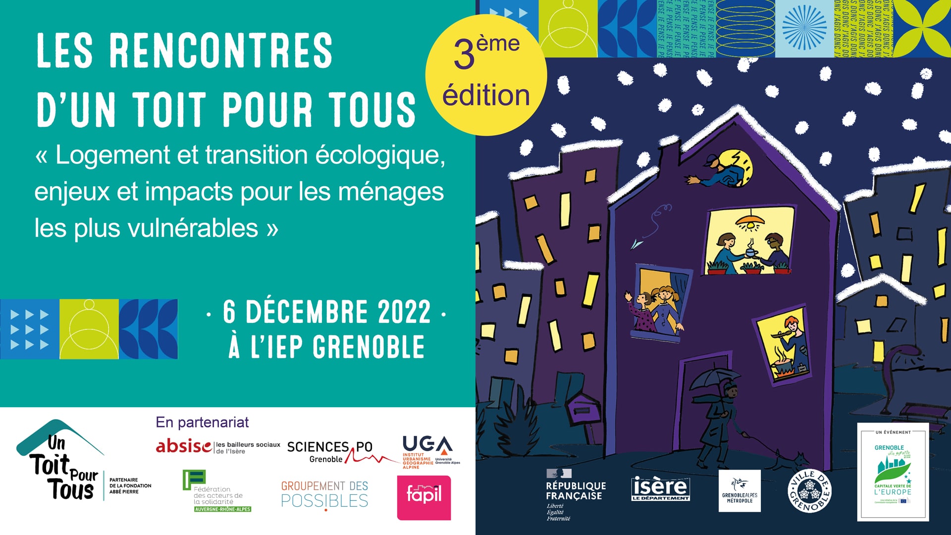 3e édition des Rencontres Un Toit Pour Tous
