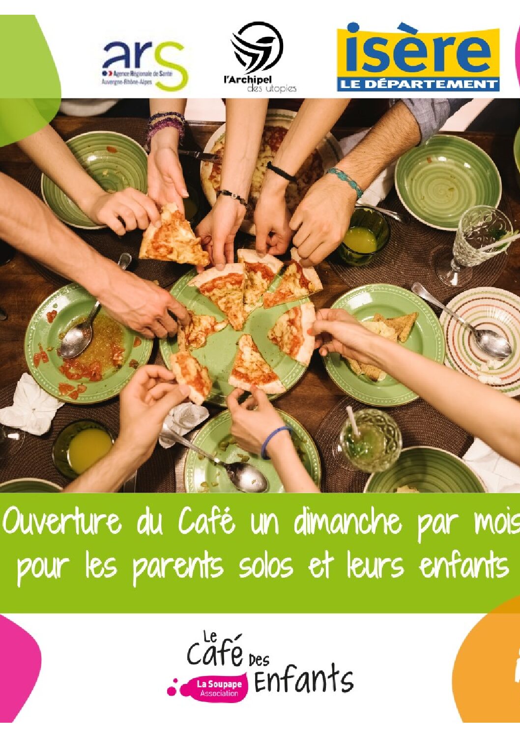 Ouverture du Café des enfants un dimanche par mois pour les parents solos et leurs enfants
