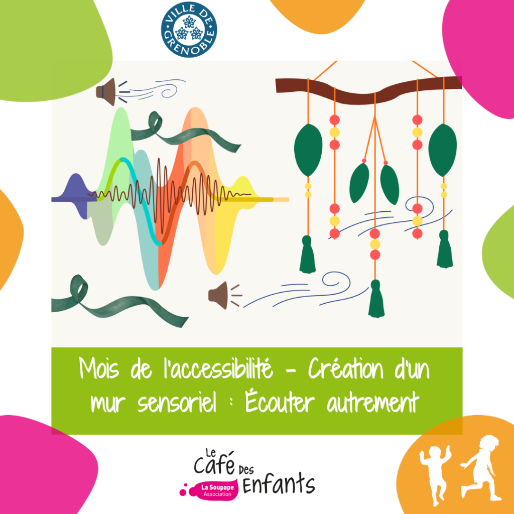 Mois de l’accessibilité – Création d’un mur sensoriel : Écouter autrement (dès 3 ans)