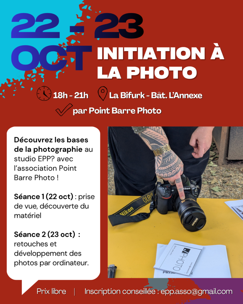 Initiation à la photographie