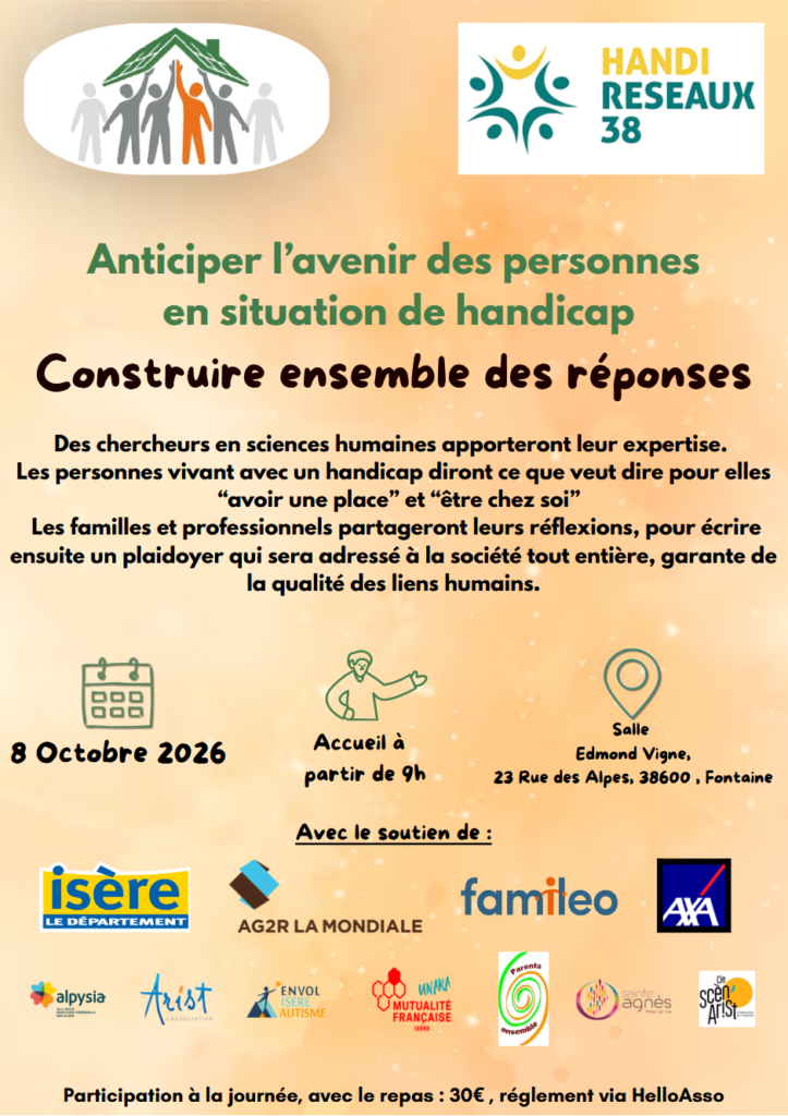 Anticiper l’avenir des personnes en situation de handicap – Construire des réponses ensemble