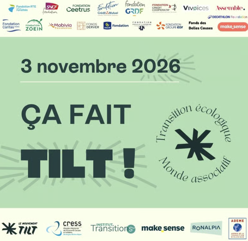 « Ça fait Tilt » ! La journée dédiée à la transition écologique des associations
